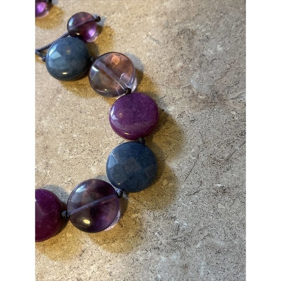 Lola Rose semi precious bracelet purple - Picture 2 of 6